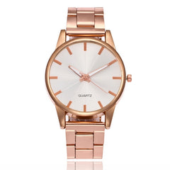 Modern Fashion Mesh Stainless Steel Bracelet Casual Wrist Watch for Woman Quartz