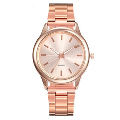 Modern Fashion Mesh Stainless Steel Bracelet Casual Wrist Watch for Woman Quartz
