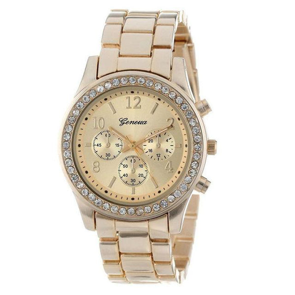 Classic Luxury Rhinestone Watch