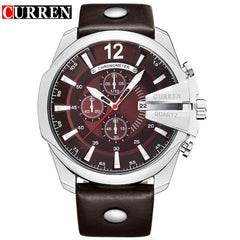 Men Luxury Brand CURREN New Fashion Casual Sports Watches Modern Design