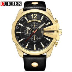 Men Luxury Brand CURREN New Fashion Casual Sports Watches Modern Design