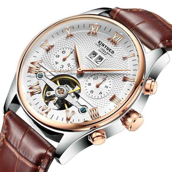 Men Automatic Classic Rose Gold