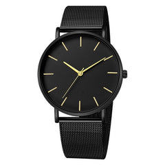Montre Femme Modern Fashion Reloj Mujer Black Quartz Watch