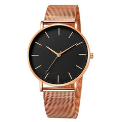 Mesh band Bracelet High Quality Casual Wrist Watch for Woman