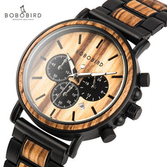 Bobo Bird Male Watch Men's Watches Luminous Needle Man Watches