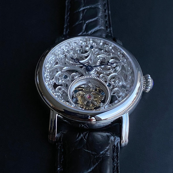 Sugess official special really diamond tourbillon watch seagull tourbillon movement men watch