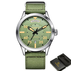 Pilot Automatic Mechanical Wristwatch Military Luxury OCHSTIN