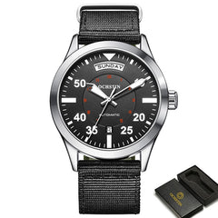 Pilot Automatic Mechanical Wristwatch Military Luxury OCHSTIN