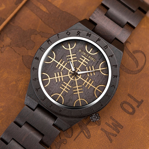 Male relogio masculino BOBO BIRD Wood Watch Men Quartz