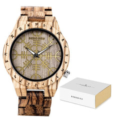 Male relogio masculino BOBO BIRD Wood Watch Men Quartz