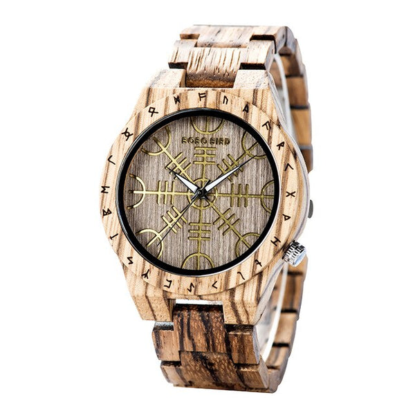 Male relogio masculino BOBO BIRD Wood Watch Men Quartz