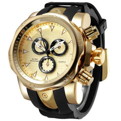 Reloje 2019 Top Brand Genuine Men Watches Gold Sports 3D Watch Quartz Watch
